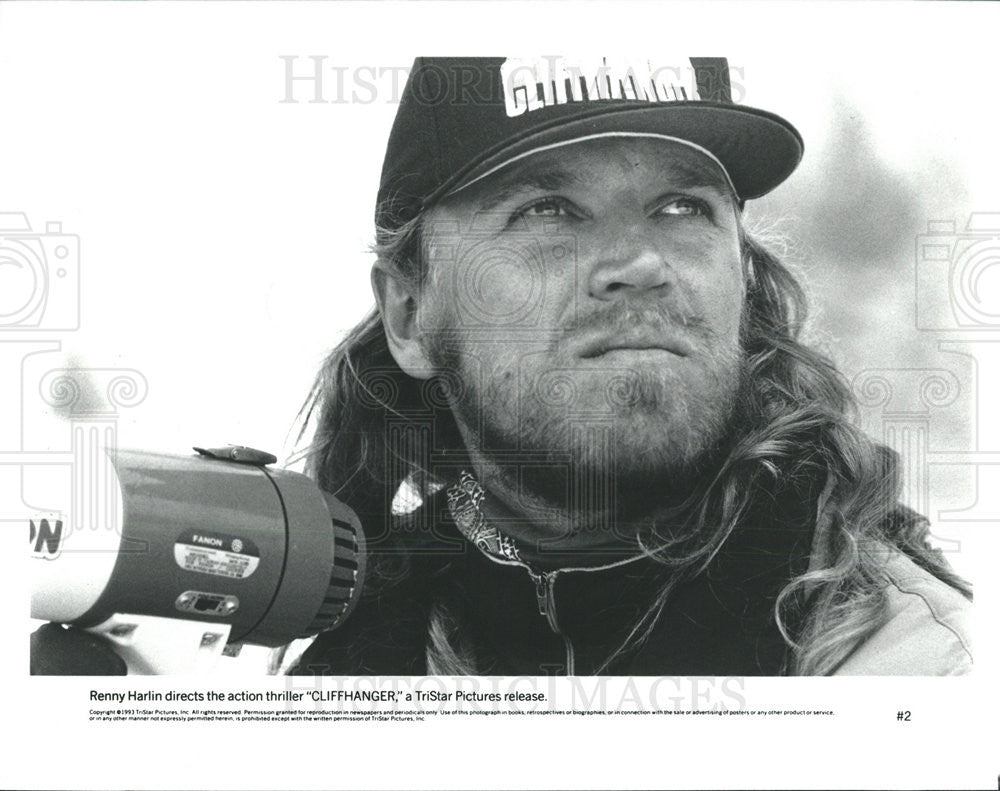 1993 Press Photo Tristar Pictures Cliffhanger Renny Harlin - Historic Images