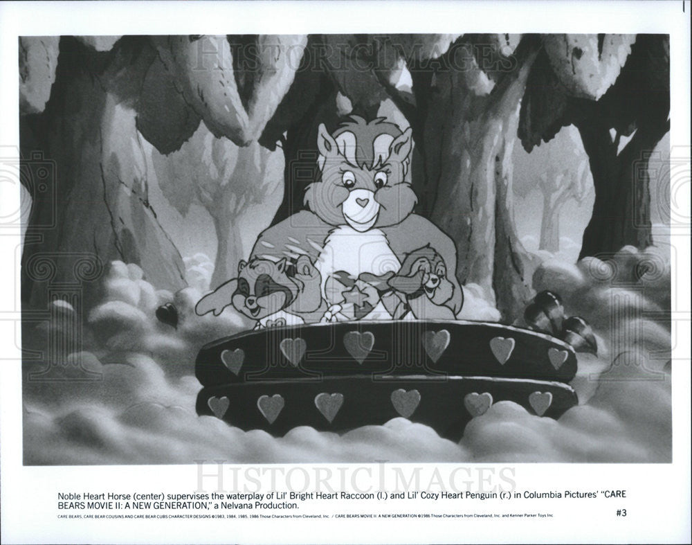 Bright Heart Nelvana 1986 Press Photo Noble Heart Horse Lil Bright