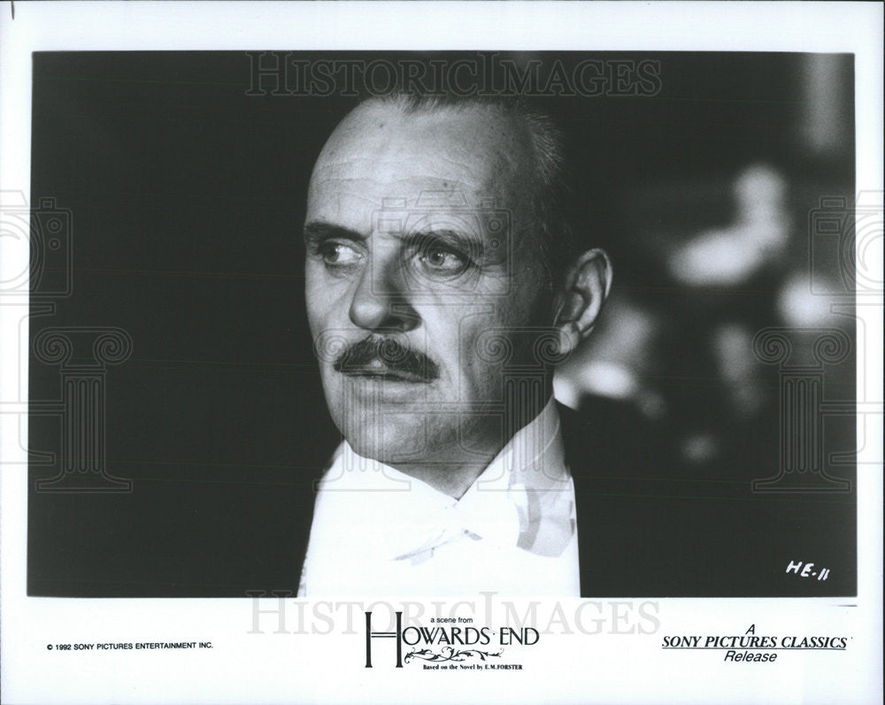 1992 Press Photo Anthony Hopkins as Henry Wilcox in &quot;Howard&#39;s End&quot; - Historic Images