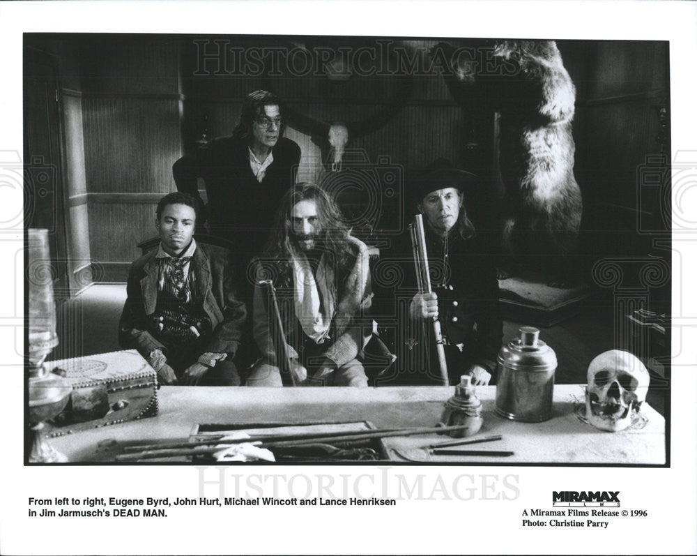 1996 Press Photo Eugene Byrd, John Hurt, Michael Wincott and Lance Henriksen - Historic Images