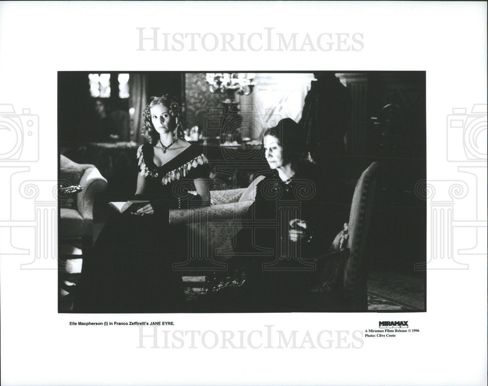 1996 Press Photo Elle Macpherson stars in &quot;Jane Eyre&quot; - Historic Images