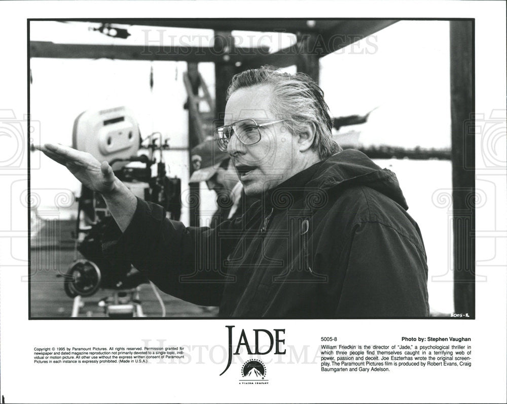 1995 Press Photo William Friedkin director of &quot;Jade&quot; - Historic Images