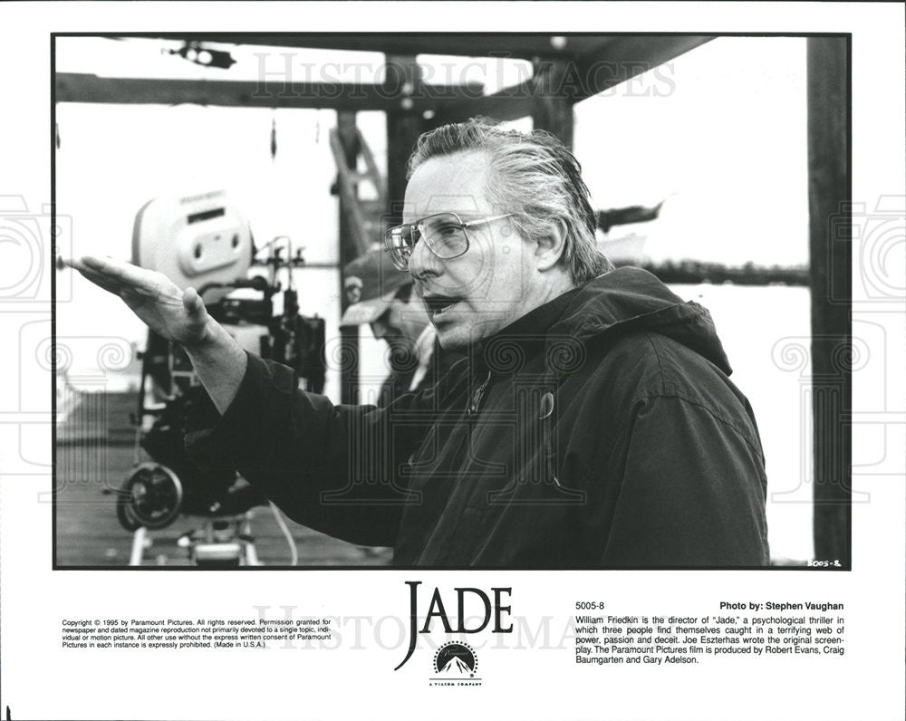 1995 Press Photo William Friedkin director of &quot;Jade&quot; - Historic Images