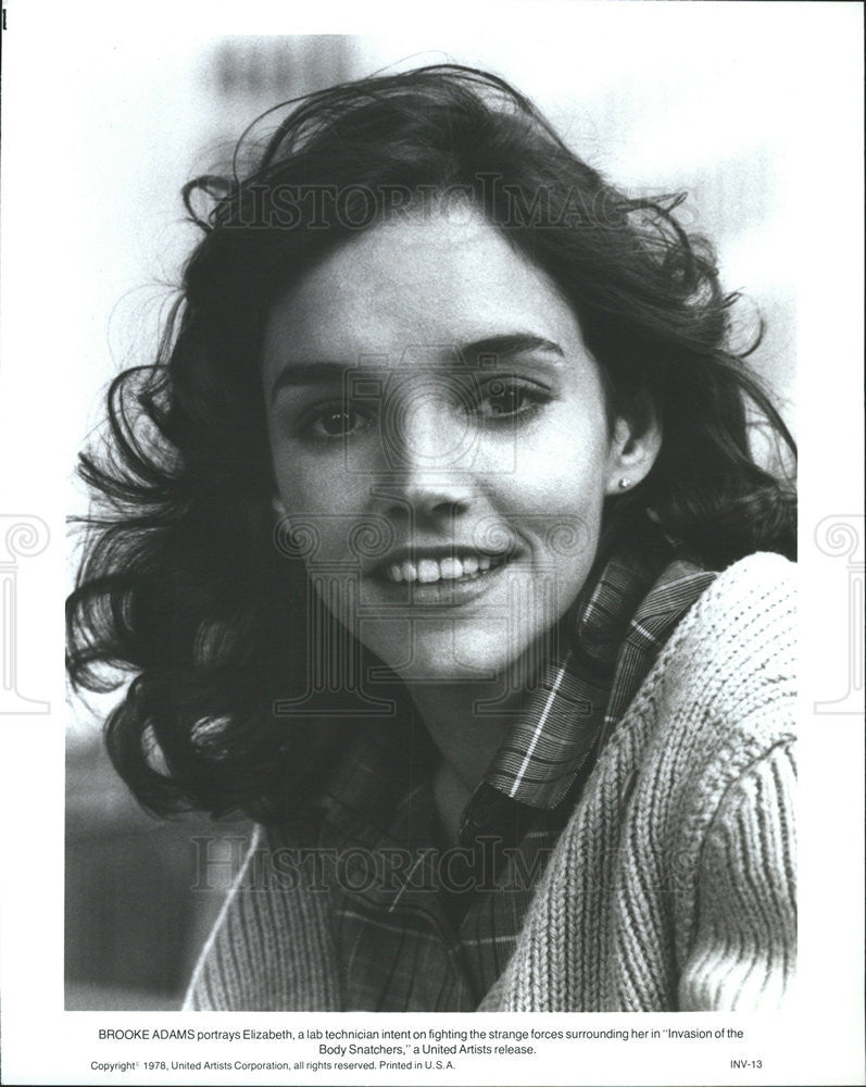 1978 Press Photo Brooke Adams in &quot;Invasion of the Body Snatchers&quot; - Historic Images