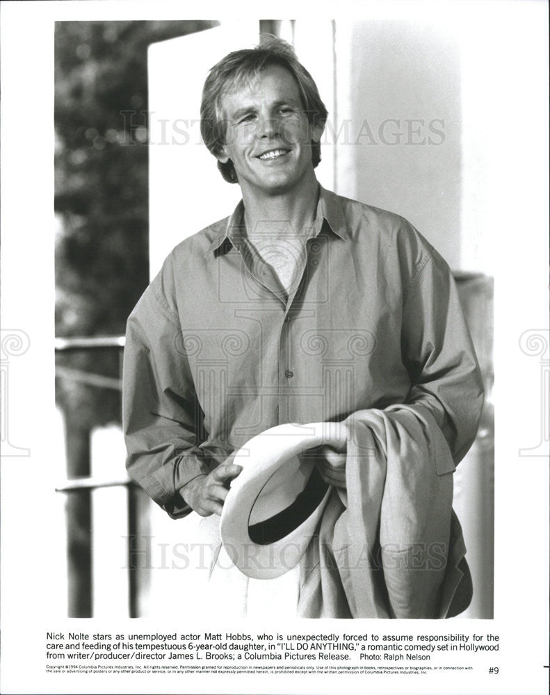 1994 Press Photo Nick Nolte in film &quot;I&#39;ll Do Anything&quot; - Historic Images