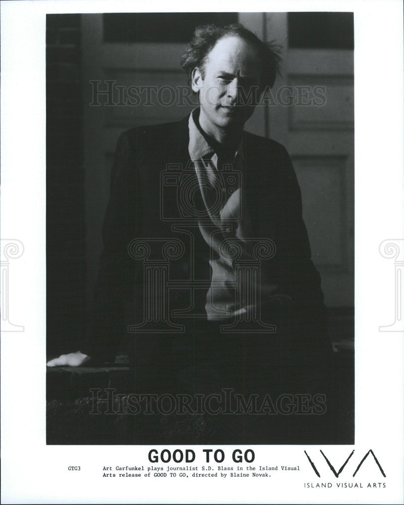 1986 Press Photo Actor Art Garfunkel - Historic Images