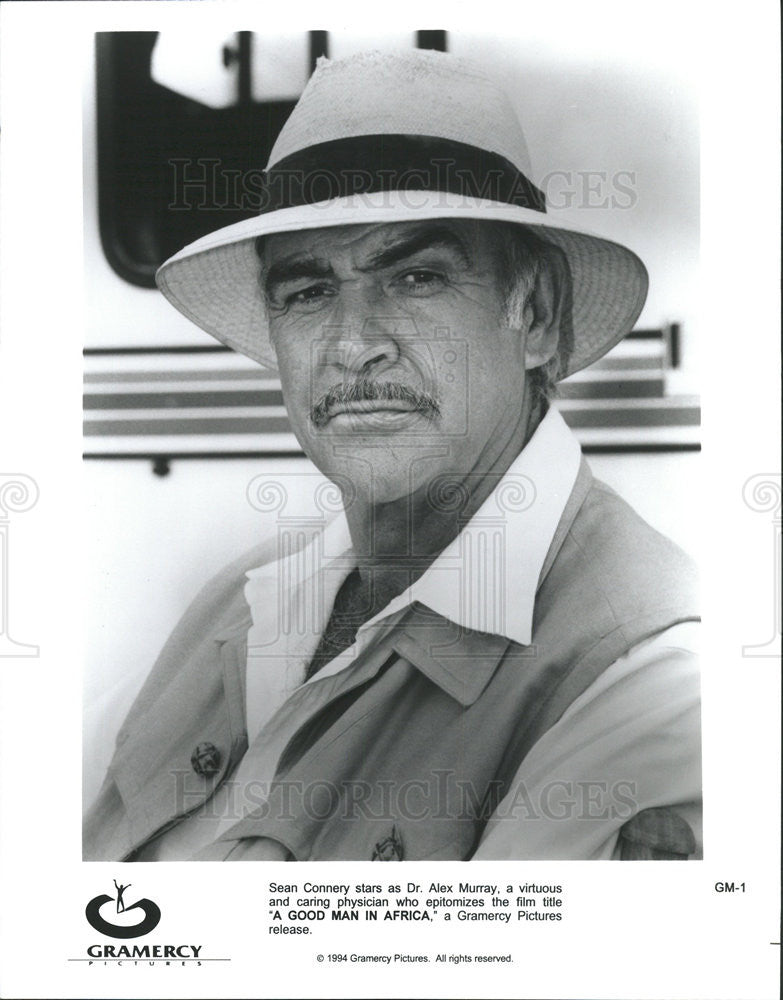1994 Press Photo Sean Connery A Good Man in Africa - Historic Images
