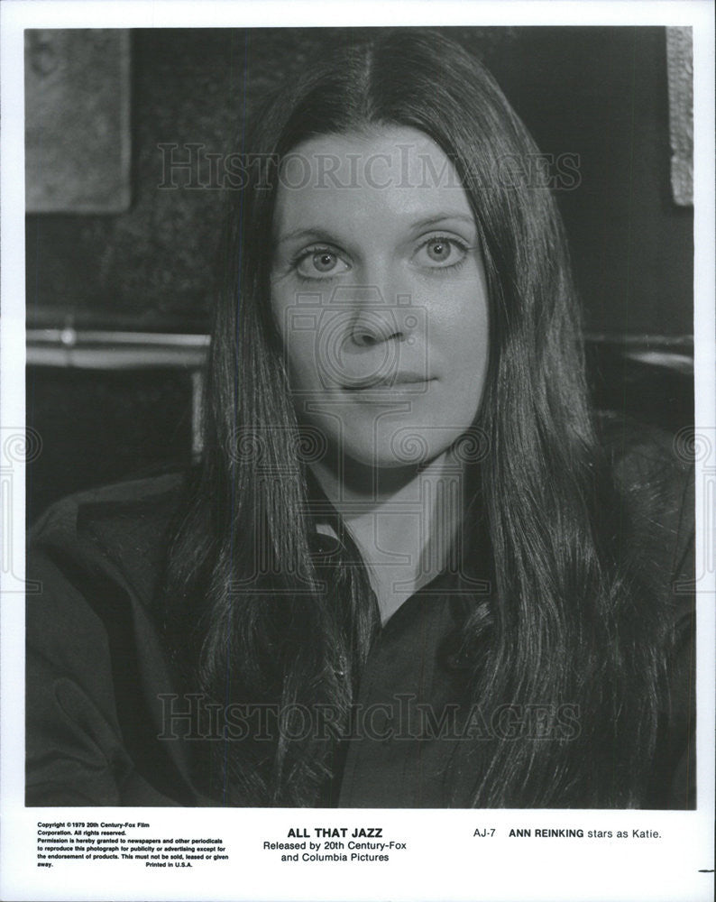 1979 Press Photo ALL THAT JAZZ star Ann Reinking - Historic Images