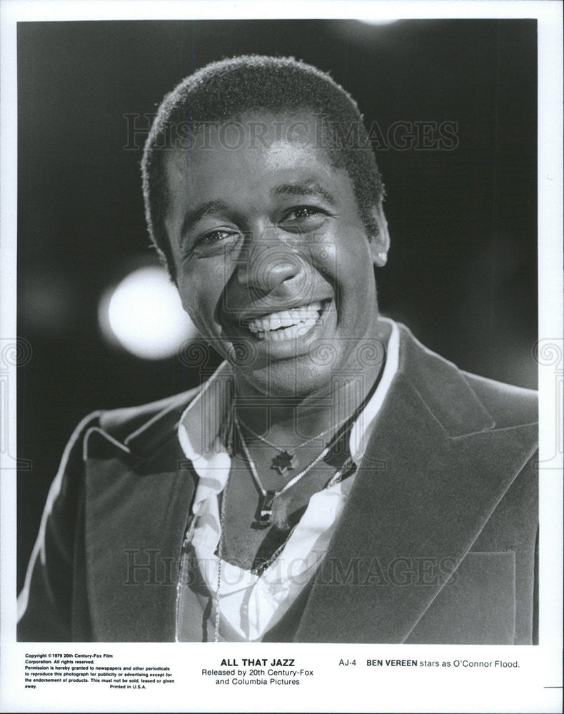 1979 Press Photo All that Jazz Ben Vereen - Historic Images