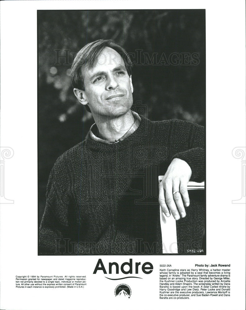 1994 Press Photo Keith Carradine Actor Andre - Historic Images