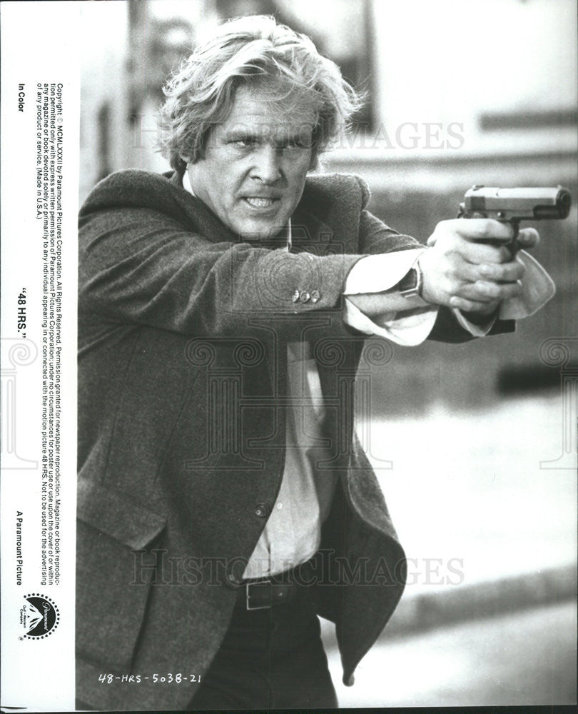 1992 Press Photo Nick Nolte Actor 48 Hours - Historic Images
