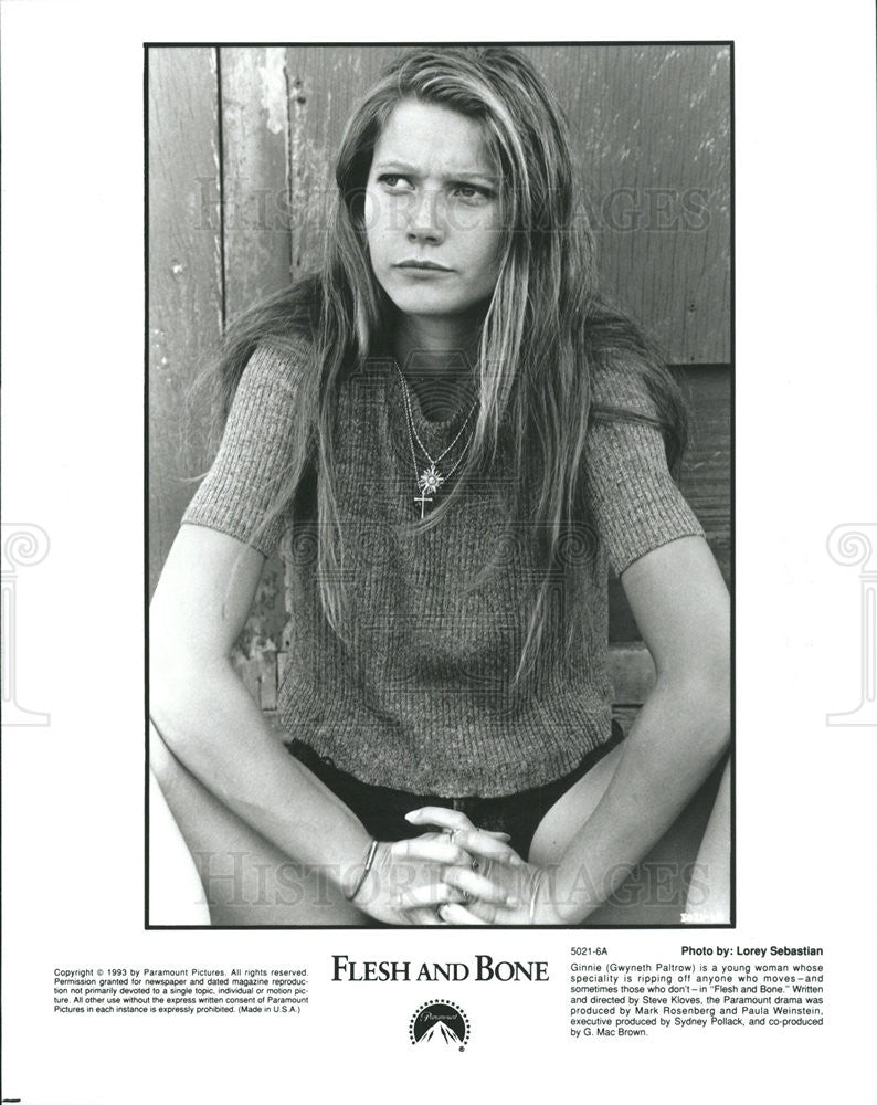 1993 Press Photo flesh and bone gwyneth Paltrow - Historic Images