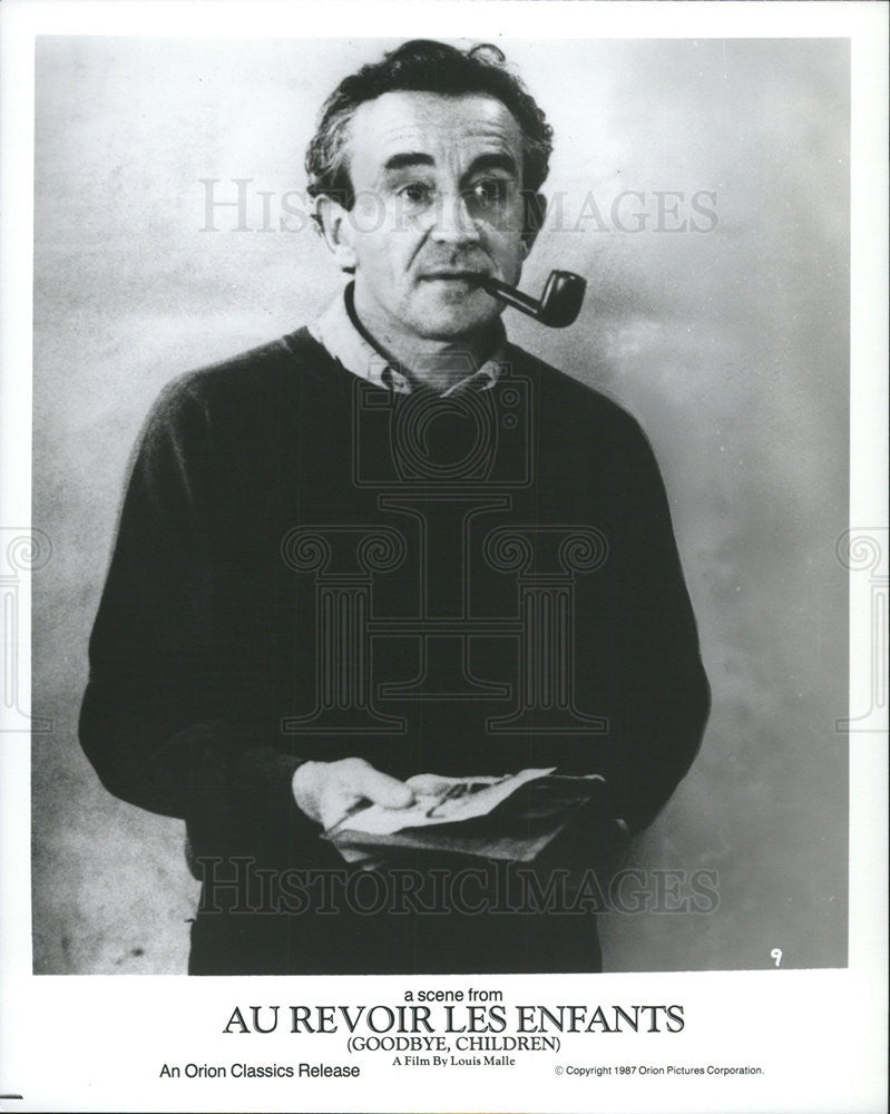 1987 Press Photo Scene from "Au Revoir Les Enfants" - Historic Images