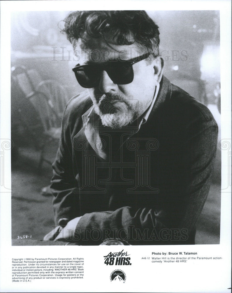 1990 Press Photo Walter Hill Director Another 48 Hours - Historic Images