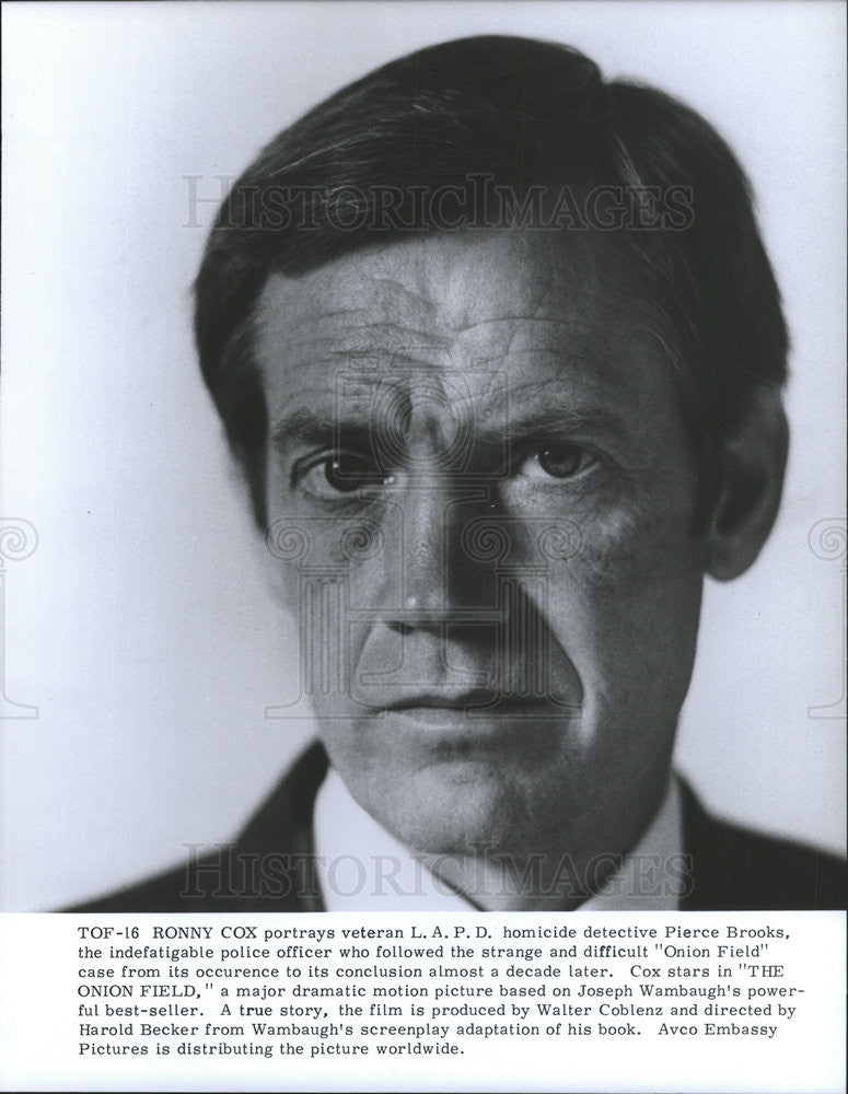 Press Photo Ronny Cox Actor Onion Field - Historic Images