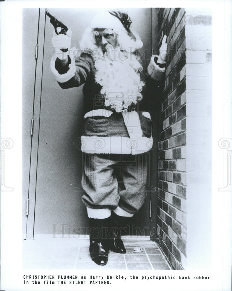 Press Photo Christopher Plummer Actor Silent Partner - Historic Images