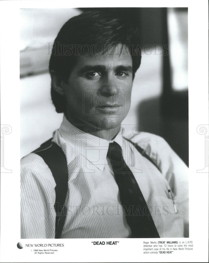 1988 Press Photo Treat Williams As Roger Mortis In &quot;Deat Heat&quot; - Historic Images