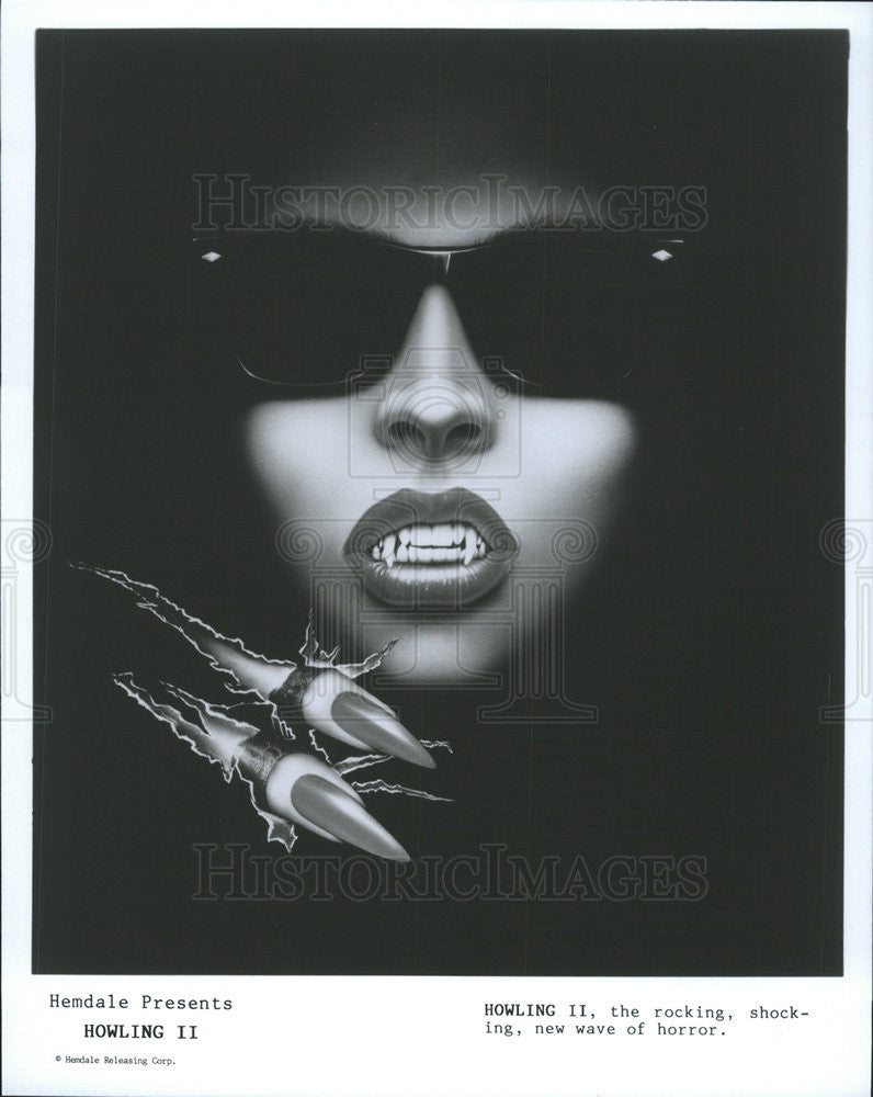 Press Photo Movie Poster HOWLING II - Historic Images