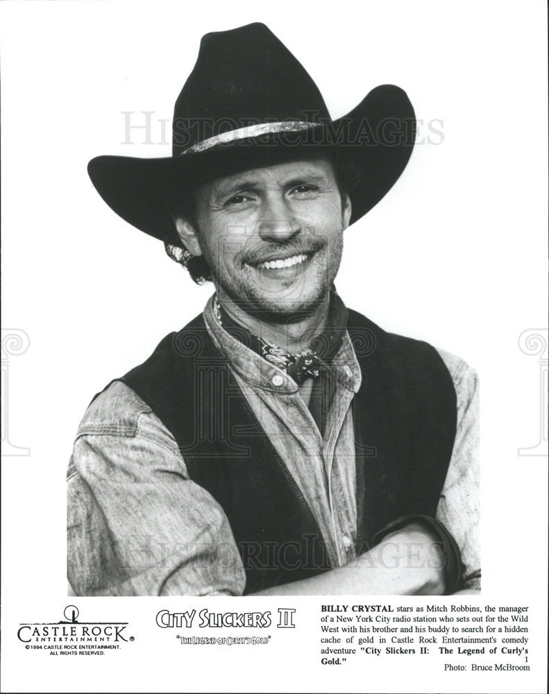 1994 Press Photo Billy Crystal in &quot;City Slickers II&quot; - Historic Images