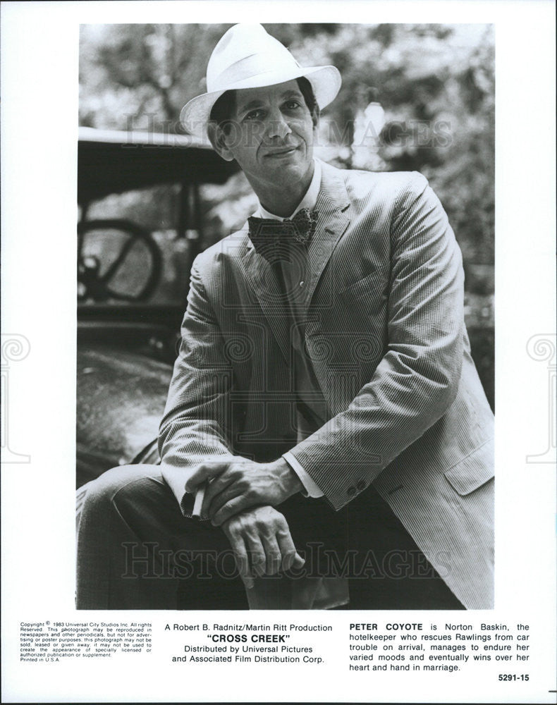 1983 Press Photo Peter Coyote/Actor/Author/Director/Screenwriter/Narrator - Historic Images