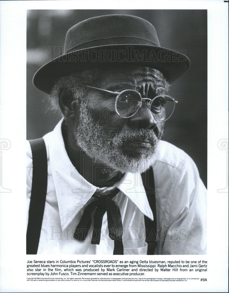 1985 Press Photo Joe Seneca in &quot;Crossroads&quot; - Historic Images