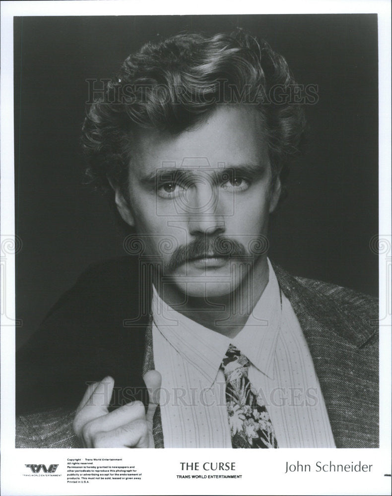 1987 Press Photo John Schneider in the movie The Curse - Historic Images