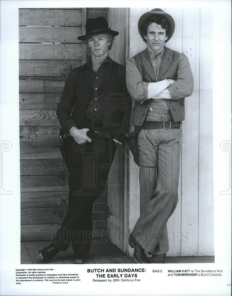 1979 Press Photo Actors William Katt and Tom Berenger - Historic Images