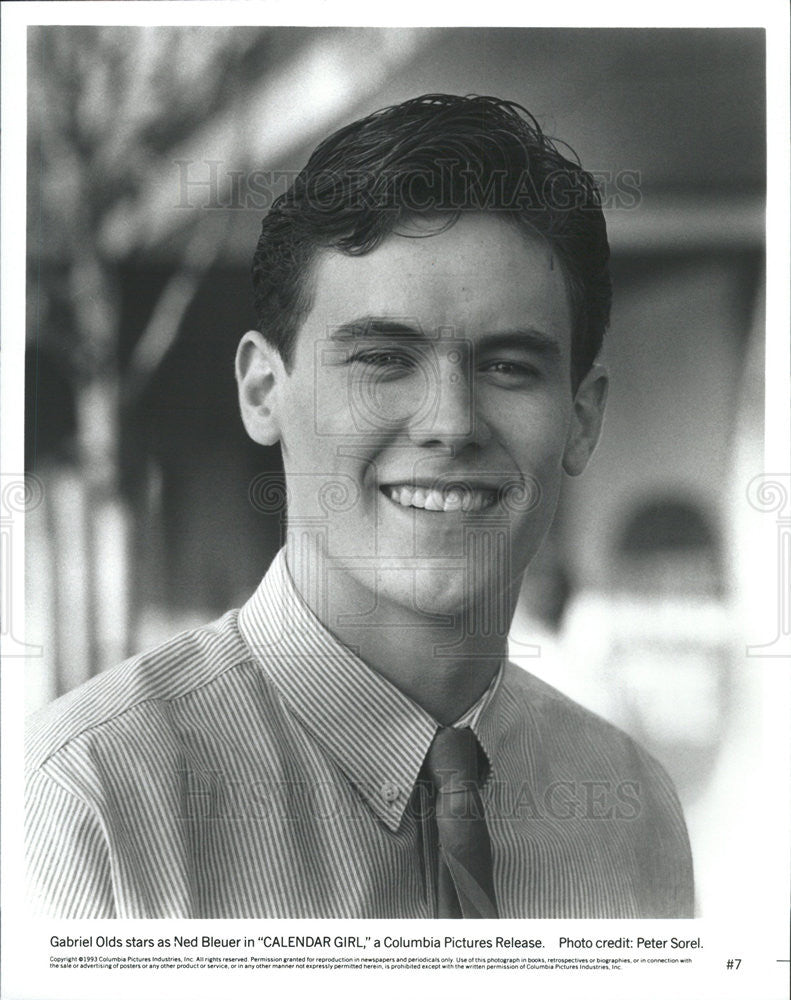 1993 Press Photo Gabriel Olds in &quot;Calendar Girl&quot; - Historic Images