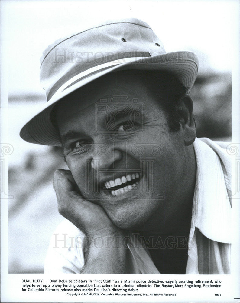 1979 Press Photo Dom DeLuise in &quot;Hot Stuff&quot; - Historic Images