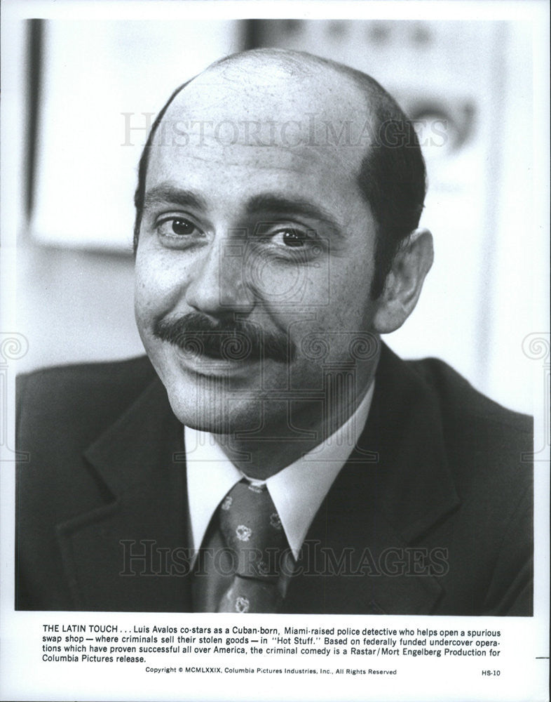 1979 Press Photo Luis Avalos in &quot;Hot Stuff&quot; - Historic Images