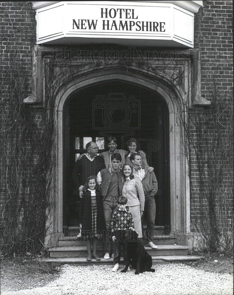 1983 Press Photo Wilford Brimley Beau Bridges Lisa Banes jennifer Dundas Rob - Historic Images