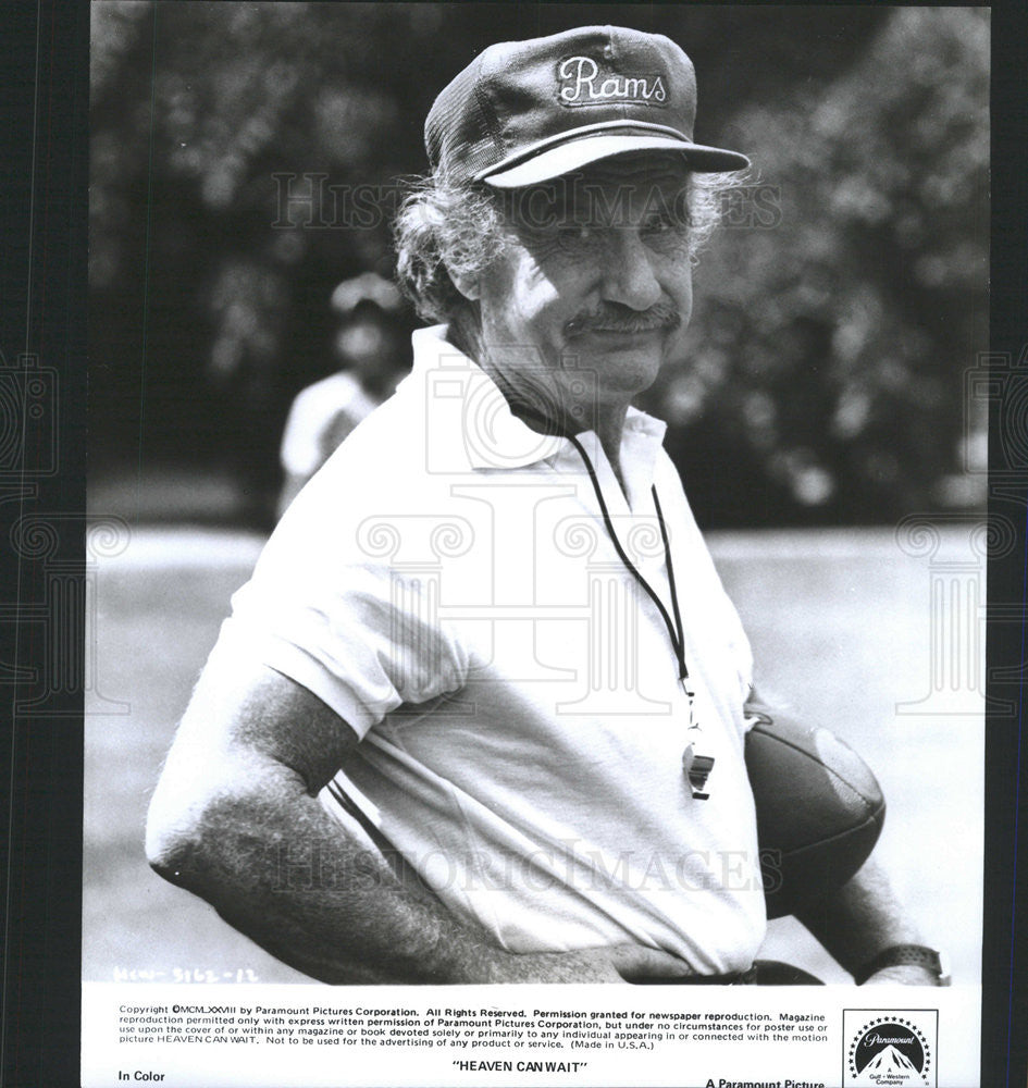 1978 Press Photo Jack Warden &quot;Heaven Can Wait&quot; - Historic Images