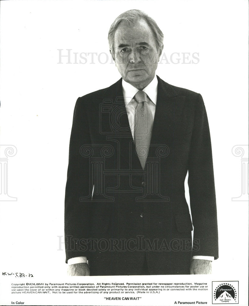 1978 Press Photo James Mason - Historic Images