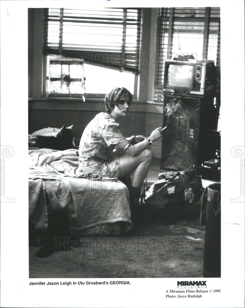 1995 Press Photo Jennifer Jason Leigh, &quot;Georgia&quot; - Historic Images