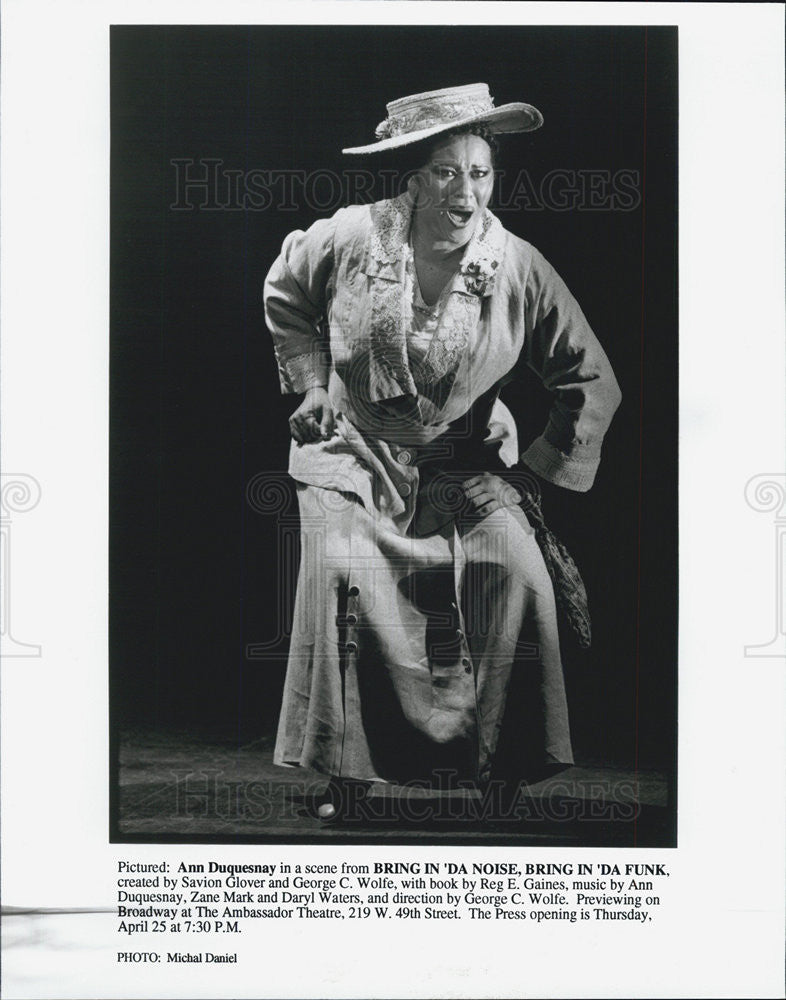 Press Photo Ann Duquesnay in Bring In &#39;Da Noise, Bring In &#39;Da Funk - Historic Images