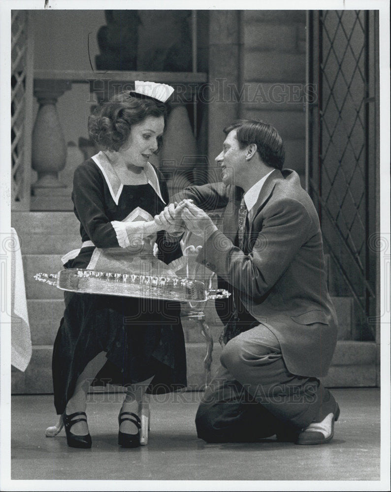 1996 Press Photo Jill Kemp Actress Jim Lancaster Actor Mr. Cinders Shaw Festival - Historic Images