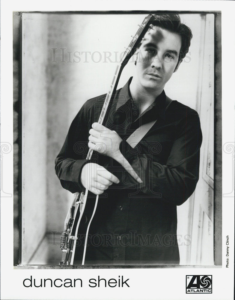 Press Photo Recording artist Duncan Sheik - Historic Images