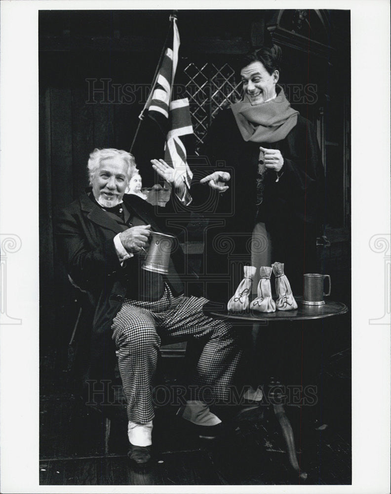 1995 Press Photo Stratford Festival  William Hutt Tom McCamus - Historic Images