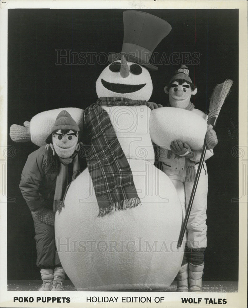 1995 Press Photo Poko Puppets in &quot;The Jack Frost Follies&quot; - Historic Images