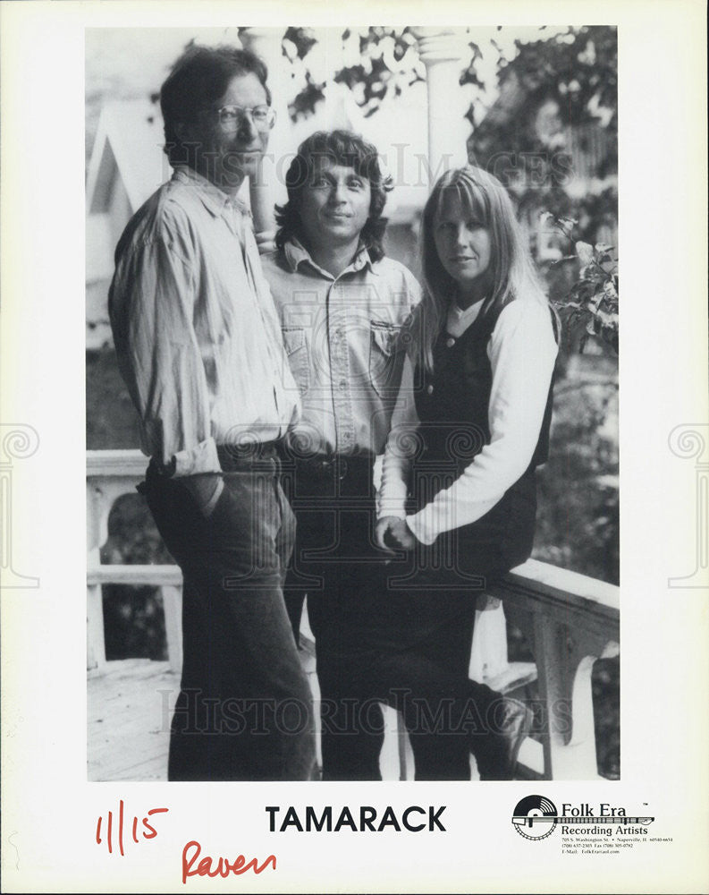 Press Photo Folk band Tamarack - Historic Images