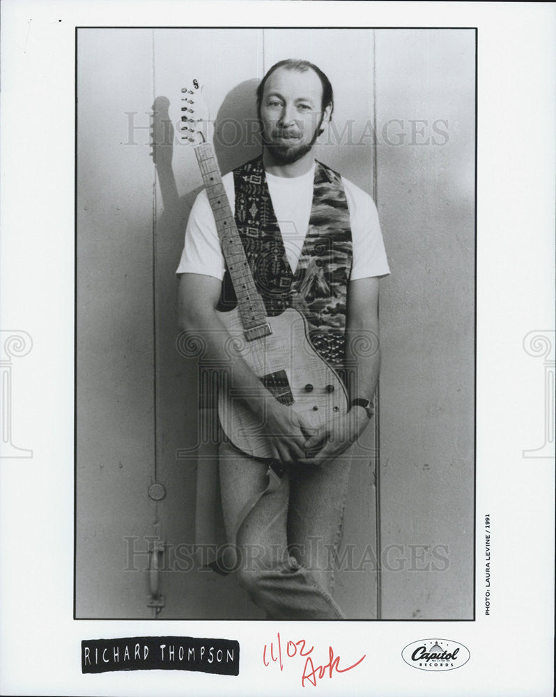 Press Photo Musician Richard Thompson - Historic Images