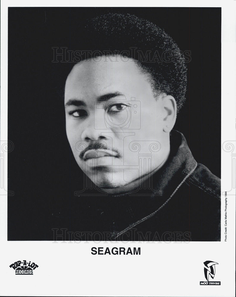 Press Photo Musician Seagram - Historic Images