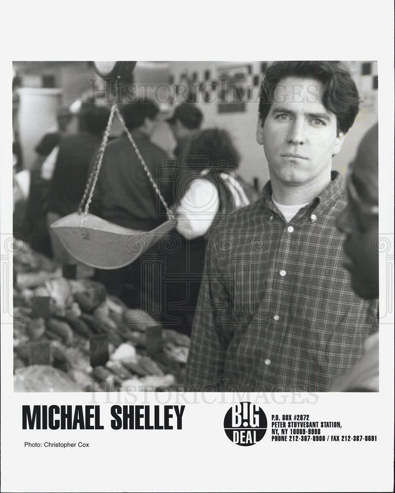 Press Photo Michael Shelly Big Deal - Historic Images