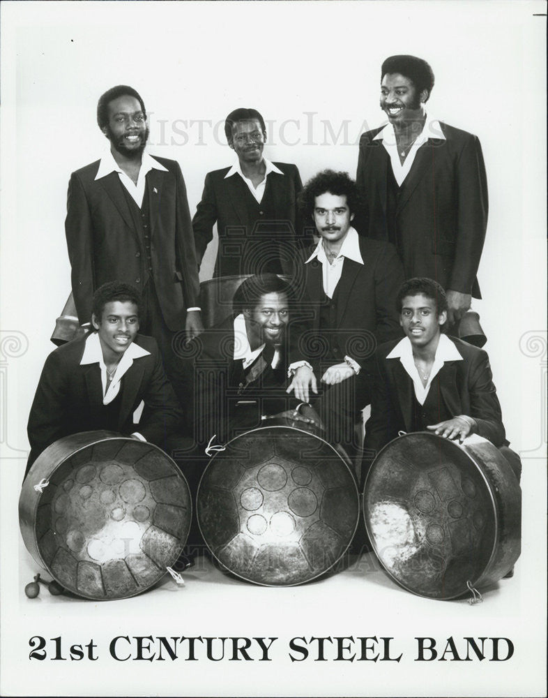 Press Photo The 21st Century Steel Band - Historic Images