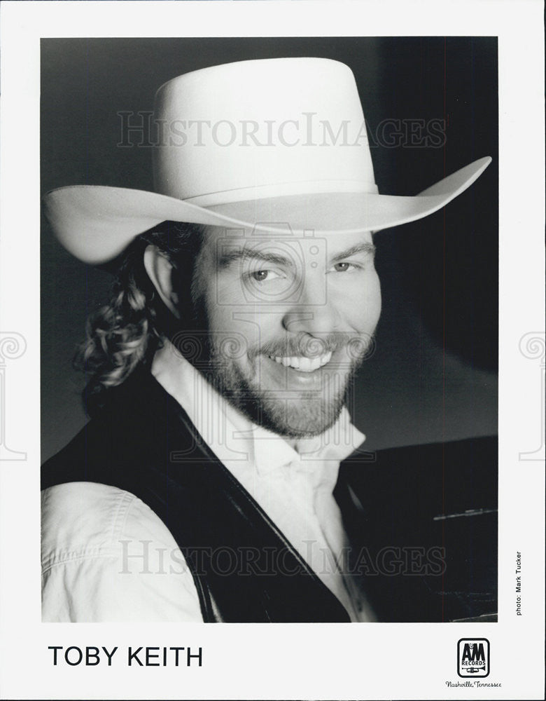 Press Photo Toby Keith Country Music Singer Songwriter Record Producer Actor - Historic Images