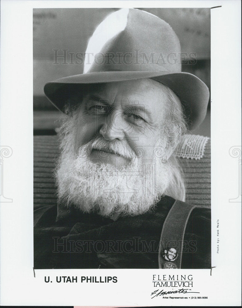 Press Photo U Utah Phillips - Historic Images