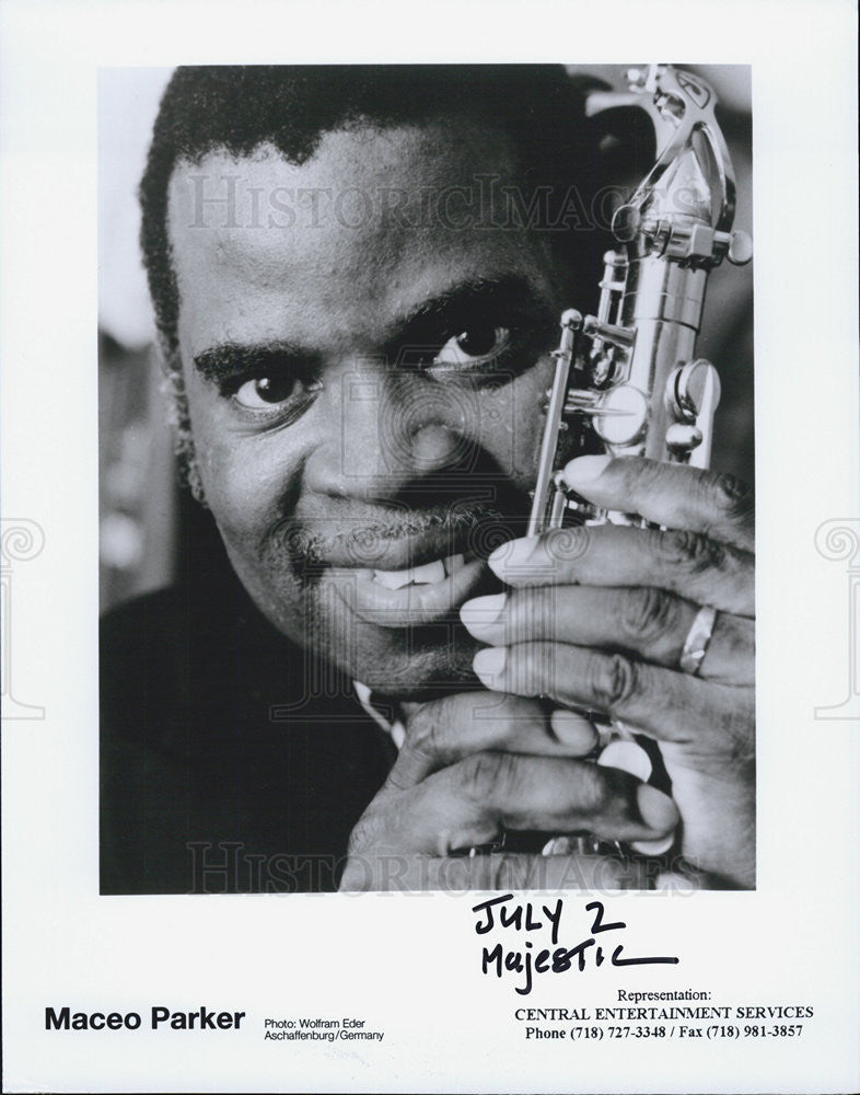 Press Photo Maceo Parker - Historic Images