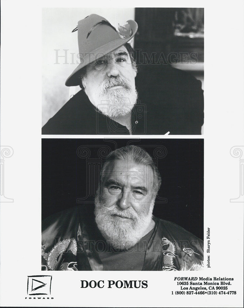 Press Photo Doc Pomus - Historic Images