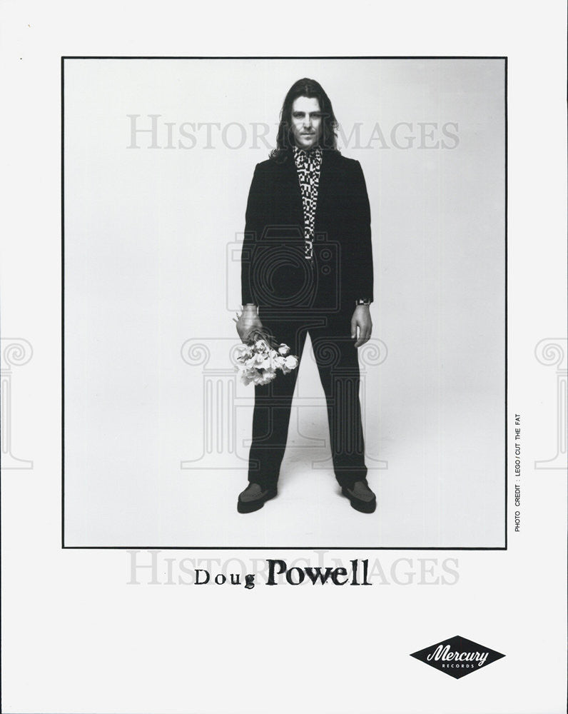 Press Photo Doug Powell musician - Historic Images