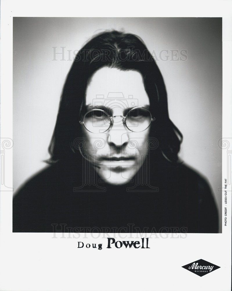 Press Photo Musician Doug Powell - Historic Images